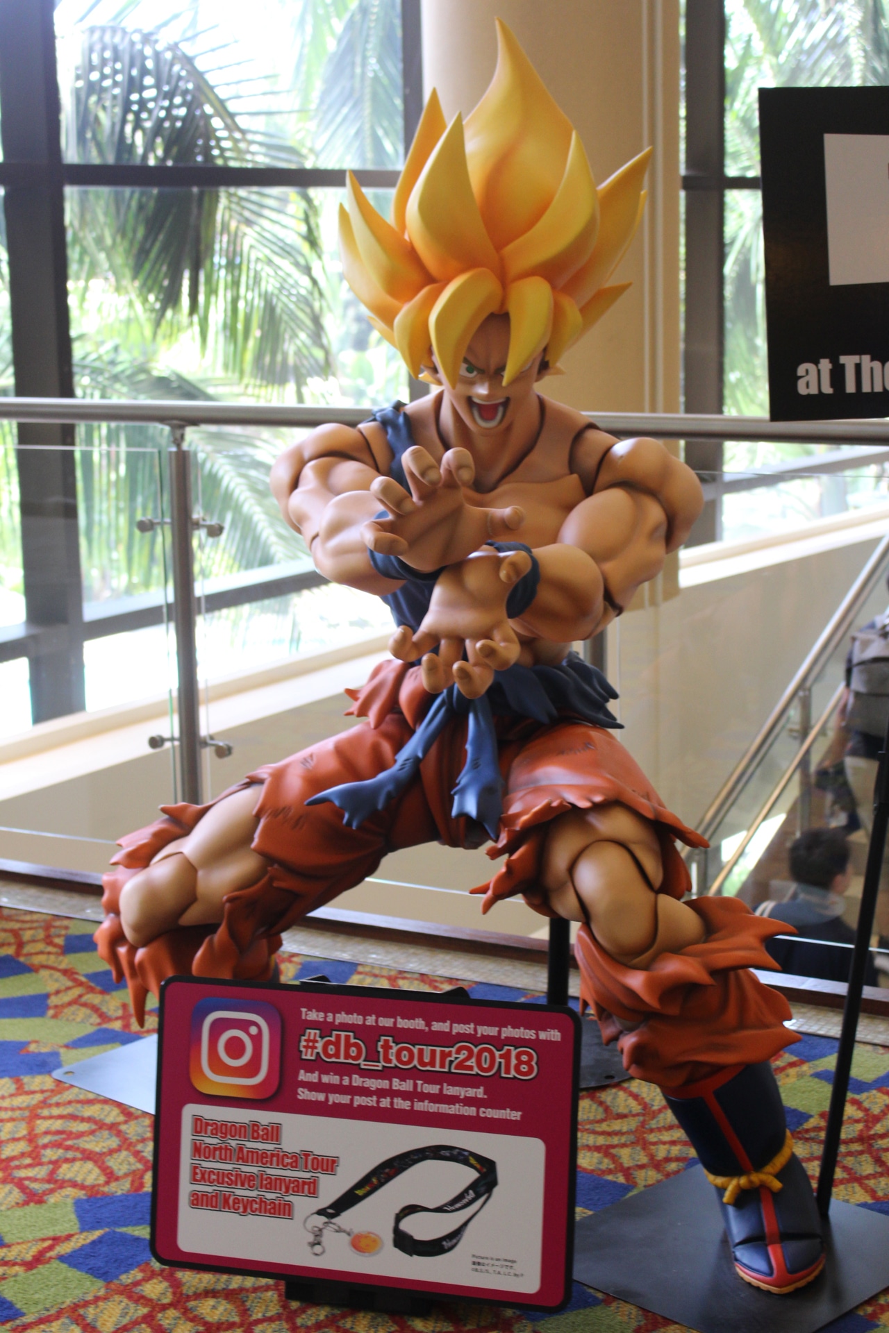 「DRAGON BALL NORTH AMERICA TOUR 2018」の様子。