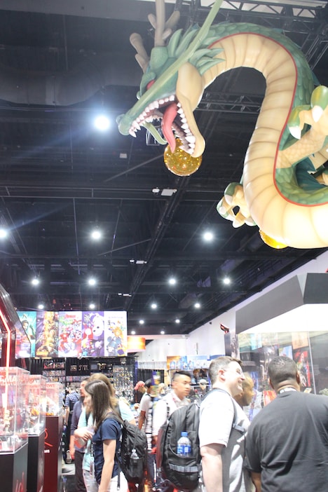 「ドラゴンボール超 ブロリー」コミコン2018のブースの様子。