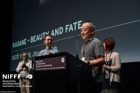 「累-かさね-」第18回ヌーシャテル国際ファンタスティック映画祭の様子。