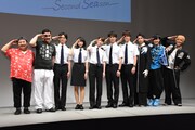 「マジで航海してます。～Second Season～」制作発表会の様子。