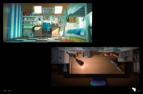 「ペンギン・ハイウェイ 完全設定資料集」中面