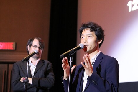 第22回ファンタジア国際映画祭に出席した佐藤信介(右)。