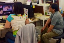 百瀬義行（右）（提供：スタジオポノック）