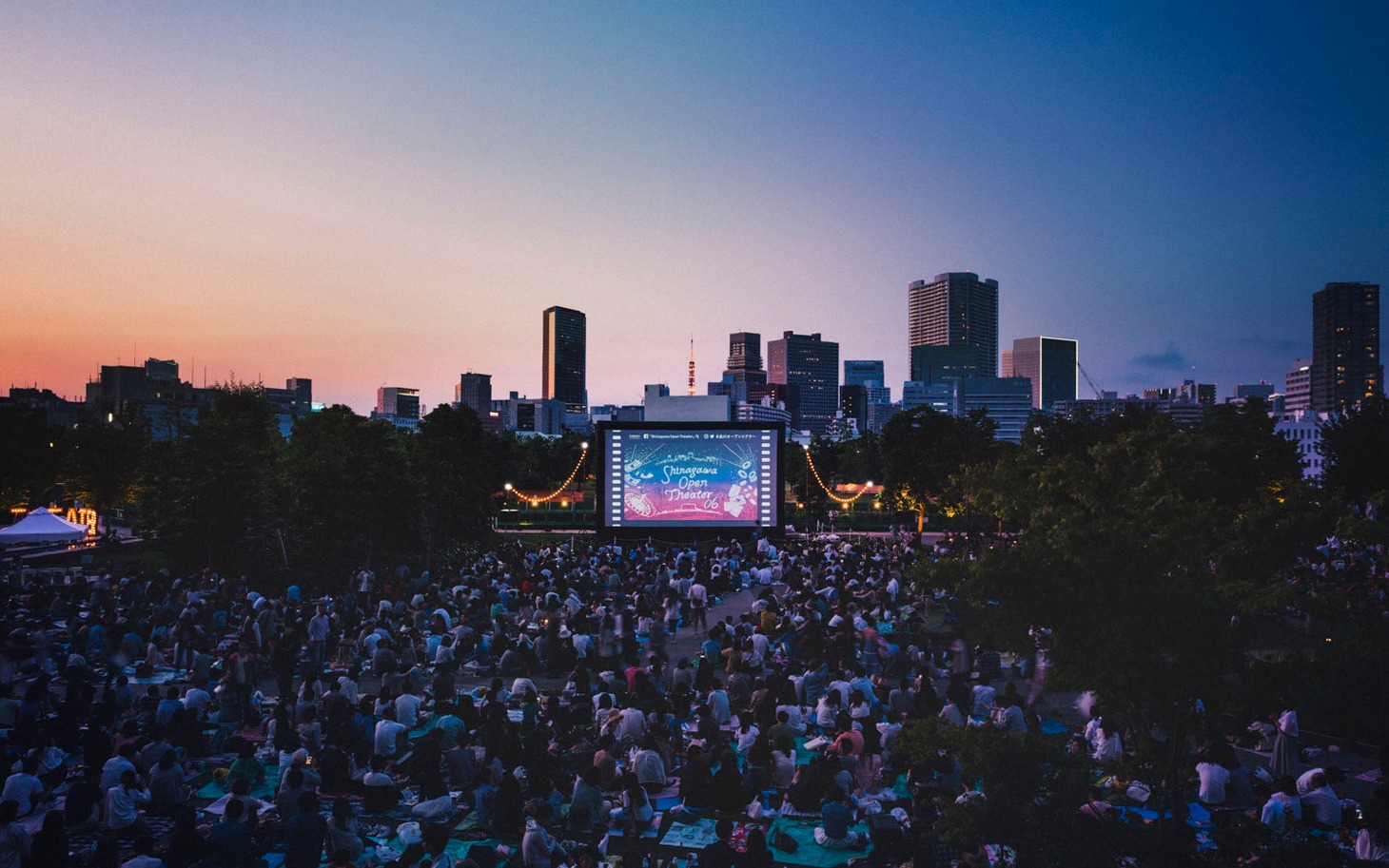 過去に開催された「Shinagawa Open Theater」の様子。