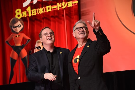 左からジョン・ウォーカー、ブラッド・バード。