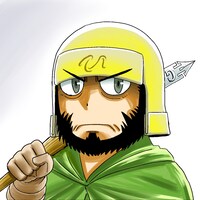 ひらぶき雅浩のプロフィールイラスト。