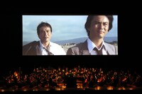 過去に行われた「砂の器」シネマコンサートの様子。