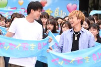 「センセイ君主」公開直前イベントの様子。