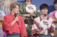 左から伊藤あさひ、結木滉星。