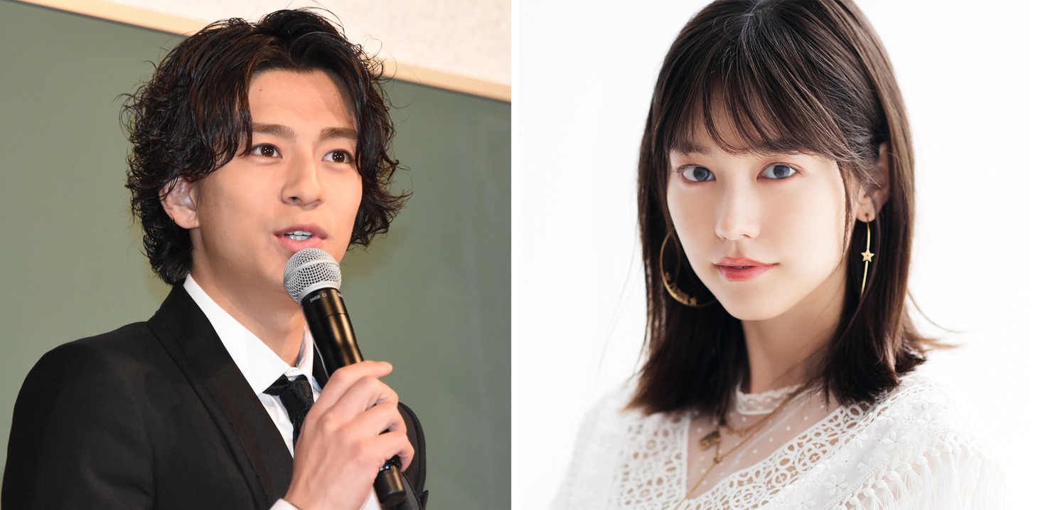 左から三浦翔平、桐谷美玲。