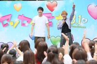 「センセイ君主」公開直前イベントの様子。