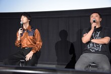 左から横浜流星、飯塚健。