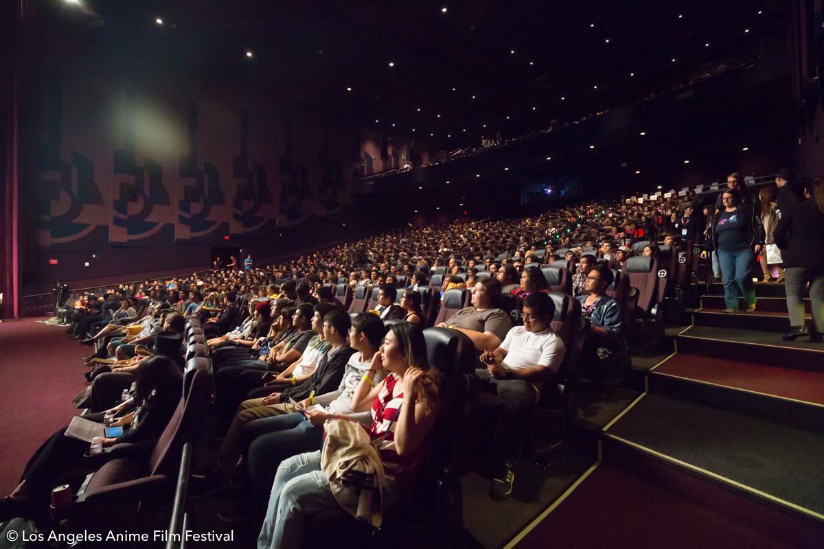 ロサンゼルスアニメ映画祭2017の様子。
