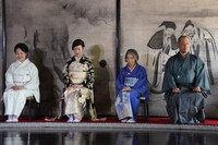 「日日是好日」の完成披露イベントの様子。