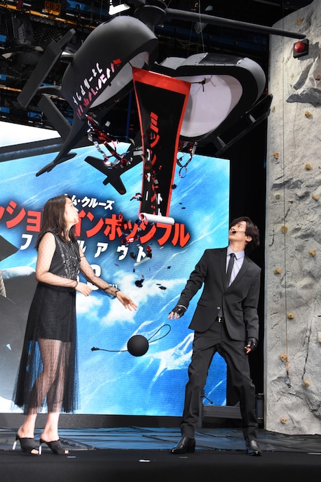 「ミッション：インポッシブル／フォールアウト」PRイベントの様子。