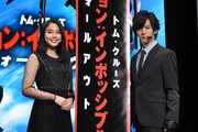 「ミッション：インポッシブル／フォールアウト」PRイベントの様子。左から広瀬アリス、DAIGO。