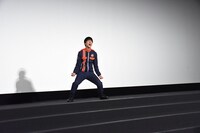 ルパンレッドに逃げられたと知り「待てルパンレンジャー!!」と絶叫する朝加圭一郎。