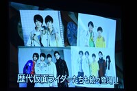 PR映像上映の様子。