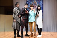 左から渡邊圭祐、押田岳、奥野壮、大幡しえり。