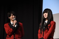 ドラマ「賭ケグルイ」Blu-ray / DVD BOX発売記念イベントの様子。