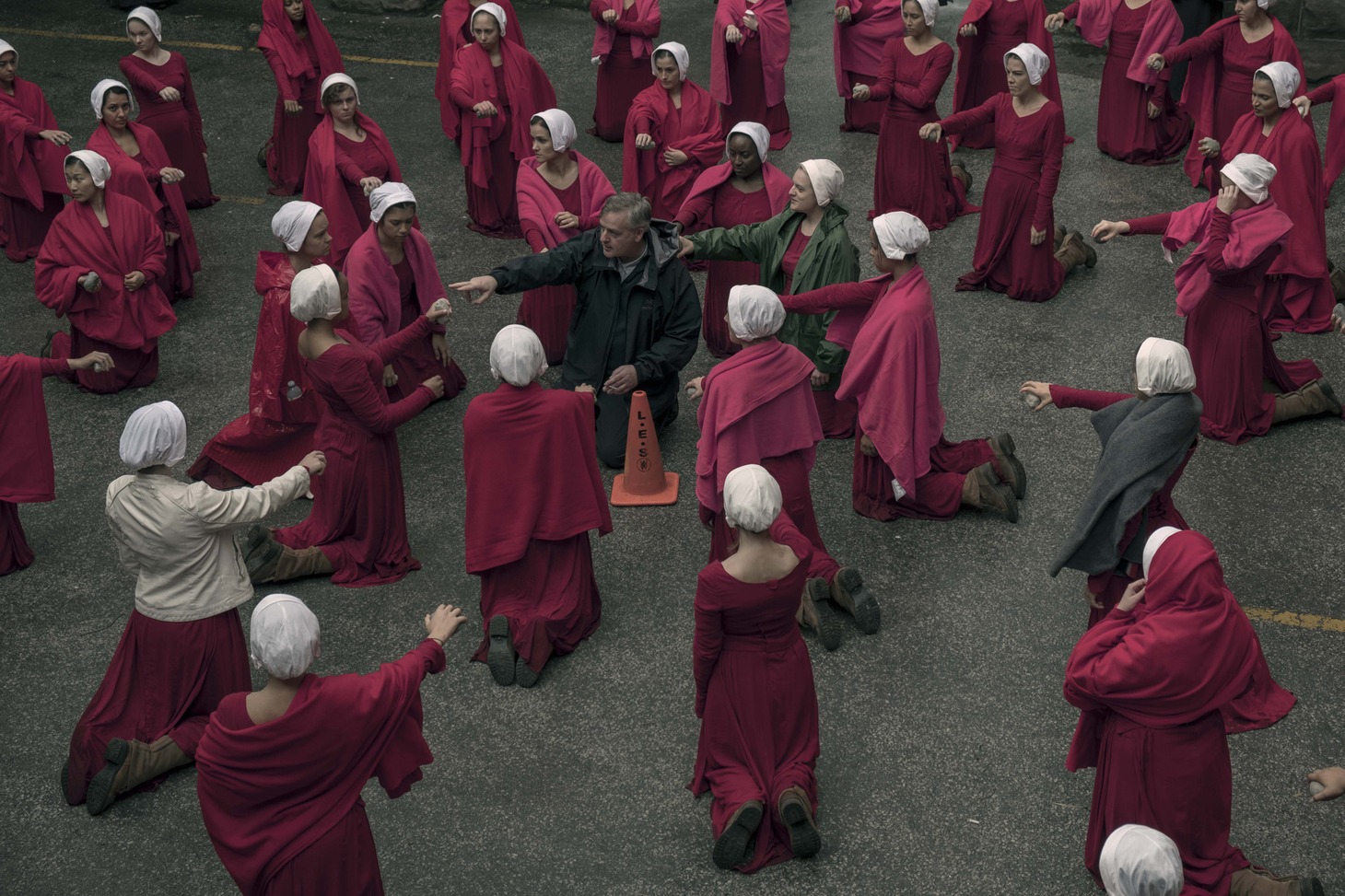 「ハンドメイズ・テイル／侍女の物語」メイキングカット