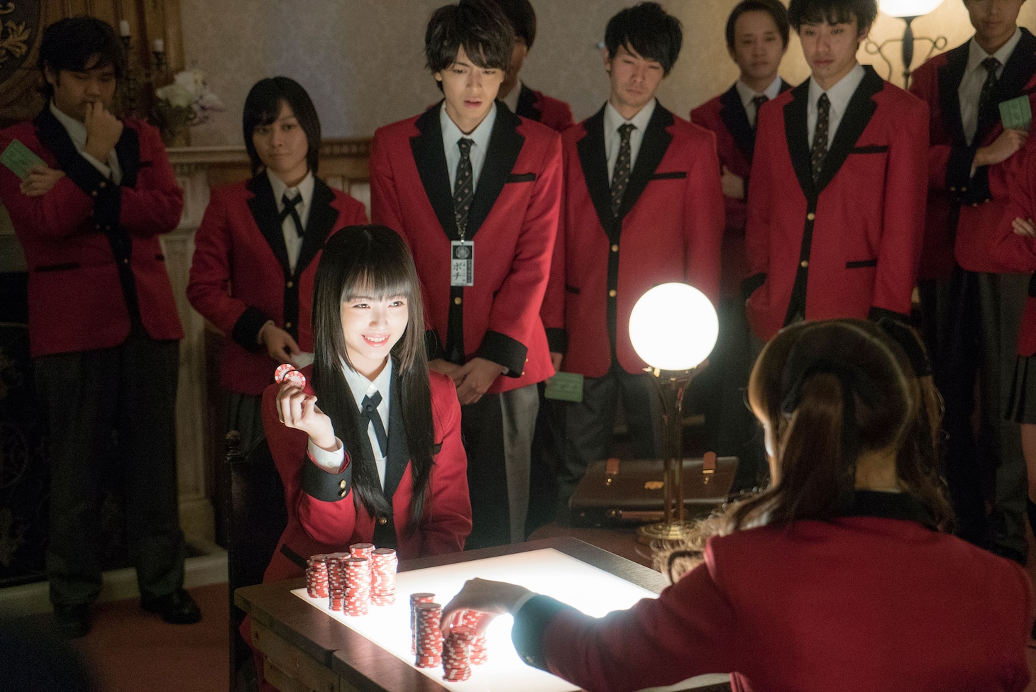 ドラマ「賭ケグルイ」より。