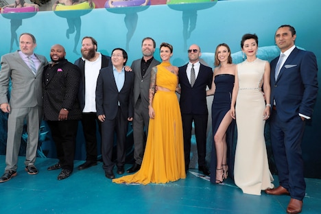 「MEG ザ・モンスター」LAプレミアの様子。