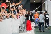 「劇場版 仮面ライダービルド Be The One」北九州イベントの様子。