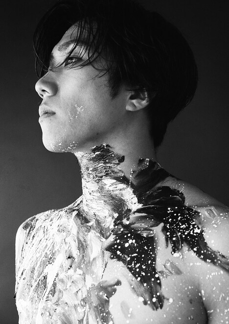 「早乙女太一×柏原晋平『俳優と画家の仕事展』」展示内容一例