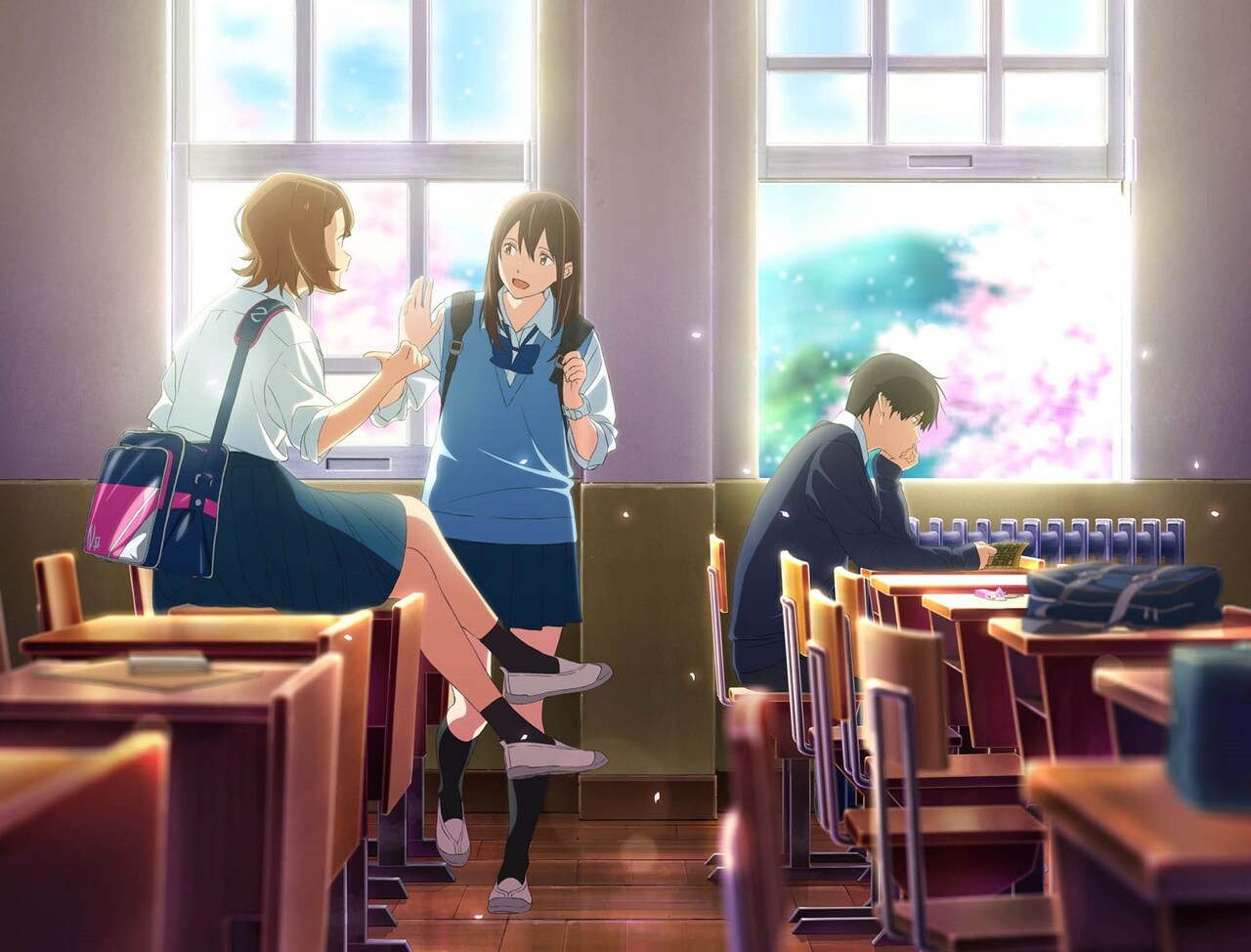 劇場アニメ「君の膵臓をたべたい」メインビジュアル