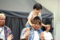 「パパはわるものチャンピオン」トークバトルイベントの様子。