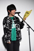 セリフを披露する山下大輝。