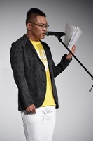 セリフを披露する三宅健太。