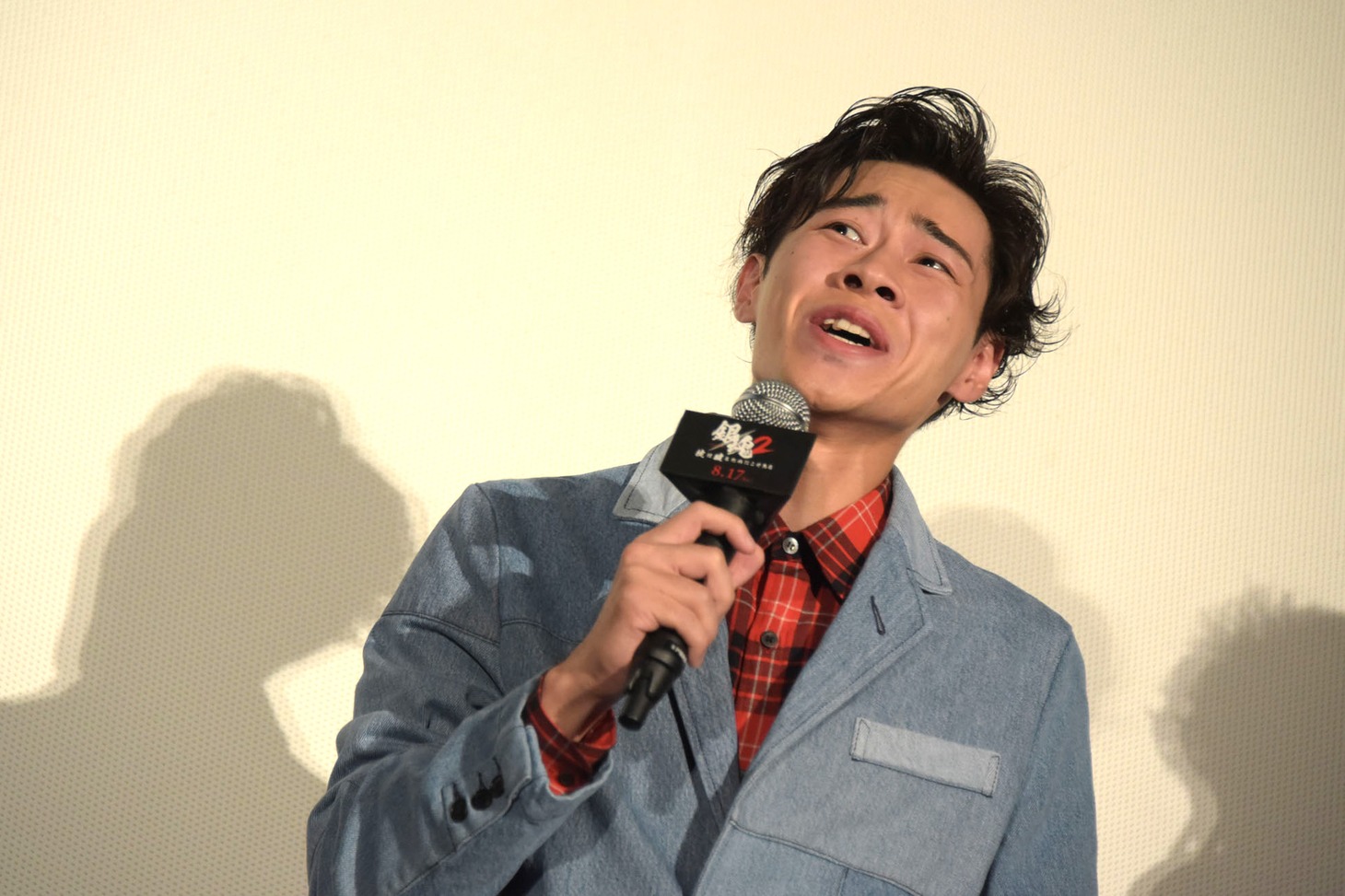 とっておきのセリフを披露する戸塚純貴。