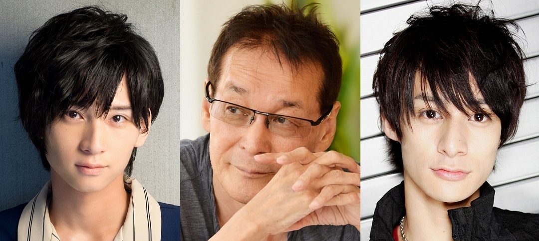 左から荒牧慶彦、若本規夫、高崎翔太。