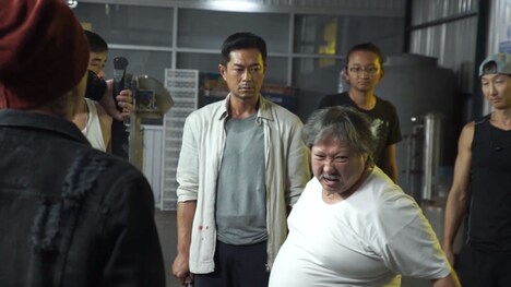 「SPL 狼たちの処刑台」メイキングカット