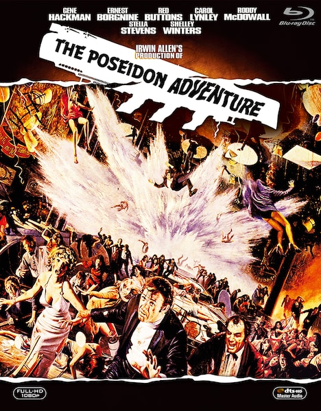 「ポセイドン・アドベンチャー(1972年)」コレクターズBlu-rayBOXのビジュアル。