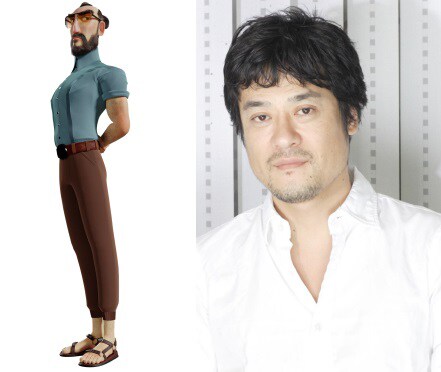 ピンを演じる藤原啓治。