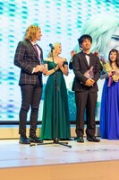 「Seoul webfest」授賞式の様子。