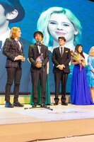 「Seoul webfest」授賞式の様子。