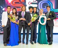 「Seoul webfest」授賞式の様子。