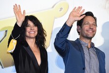 左からエヴァンジェリン・リリー、ポール・ラッド。