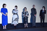 「コーヒーが冷めないうちに」完成披露の様子。