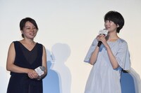 「コーヒーが冷めないうちに」完成披露の様子。