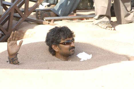 「マガディーラ 勇者転生」メイキング写真