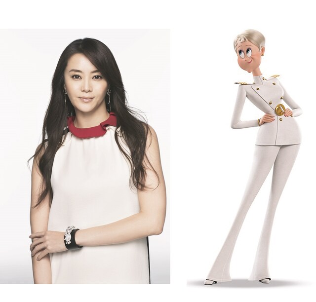 左から観月ありさ、エリカ。