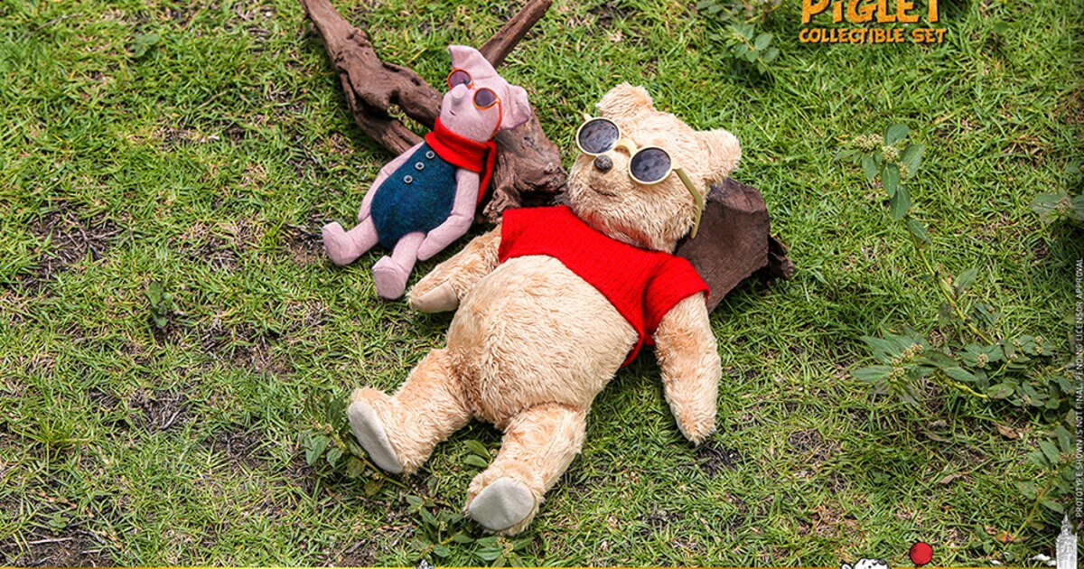 プーと大人になった僕」プー＆ピグレットがフィギュア化、ぬいぐるみ風 