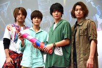 「仮面ライダージオウ × 仮面ライダービルド バトンタッチ！平成仮面ライダー20作品記念フェスティバル」スペシャル前夜祭の様子。