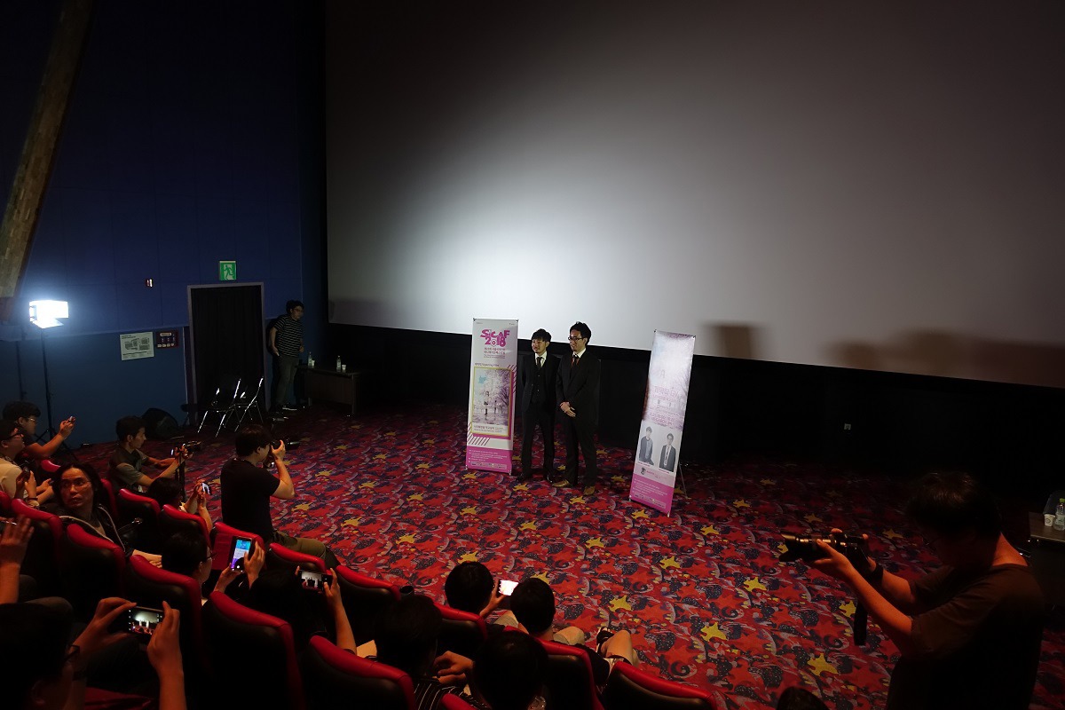 ソウル国際マンガ・アニメーション映画祭の様子。