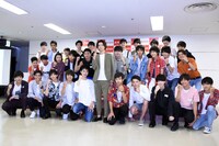 「第31回ジュノン・スーパーボーイ・コンテスト BEST30お披露目イベント」の様子。